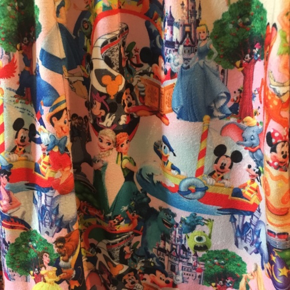 Disney Inspired Character Dress - Sz 5/6 - cute! - Picture 6 of 6